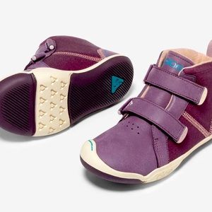 New PLAE purple hi-tops for girls - only worn once!